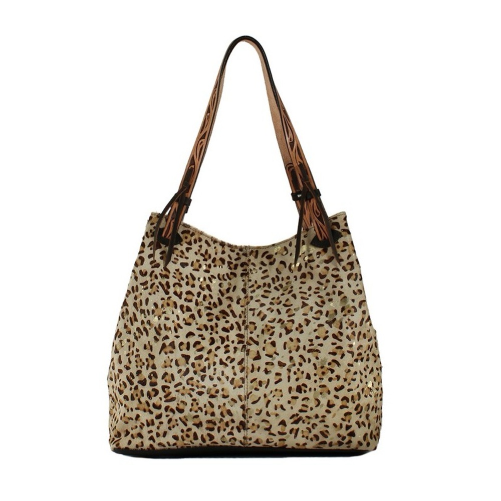Leopard Print Conceal Carry Tote Bag